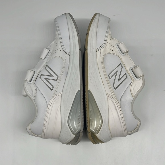 New Balance 928 Women's Hook and Loop White Leather Walking Comfort Shoe 6 - Picture 7 of 12